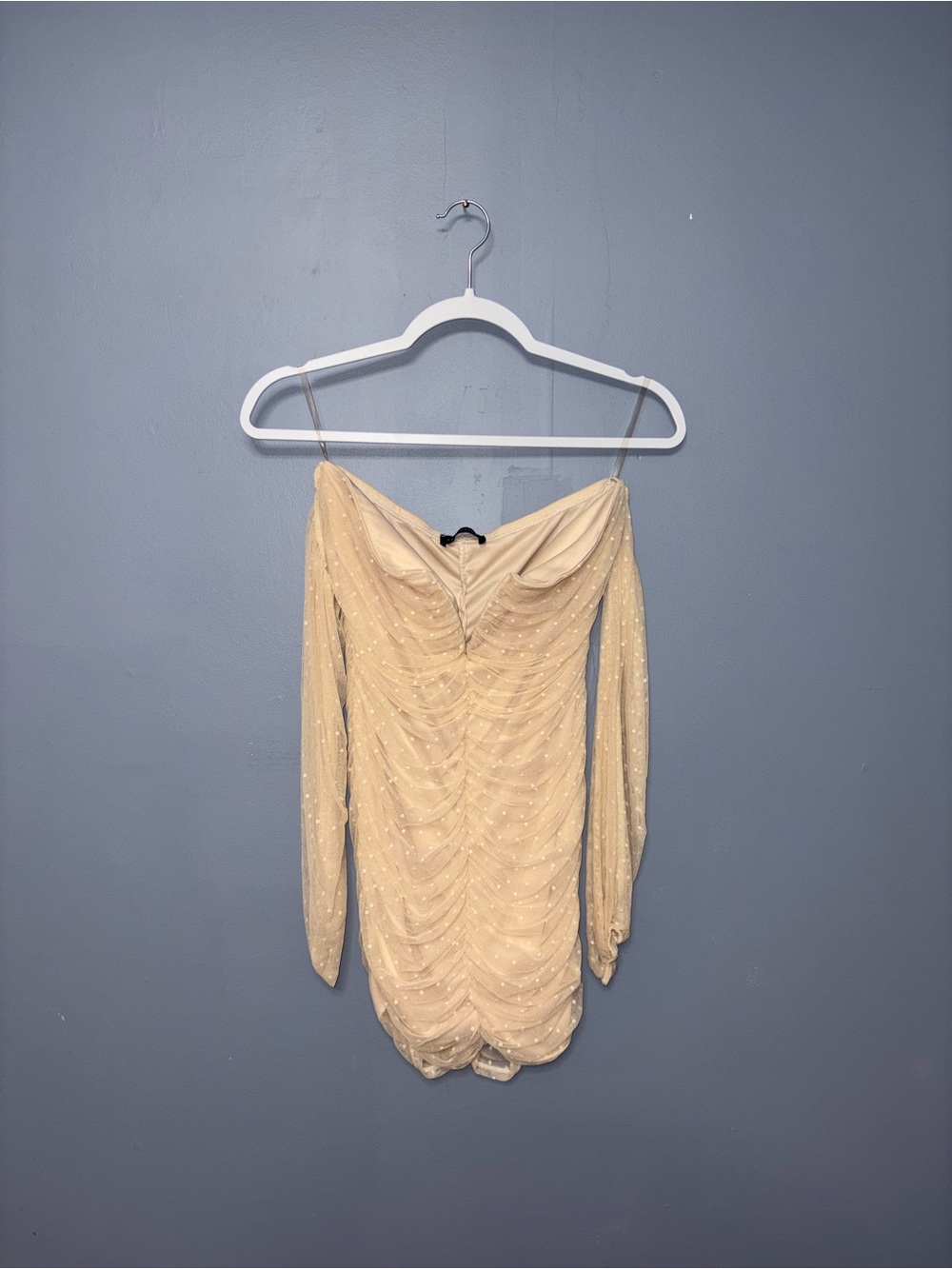 Seduction | Pink Rouched Off Shoulder Blouse | Size Medium